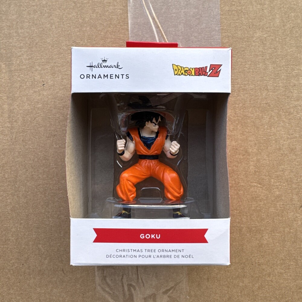 New Hallmark Dragon Ball Z Goku Christmas Tree Ornament 2023